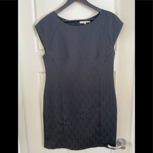 Like-new structured black Monk and Lou dress